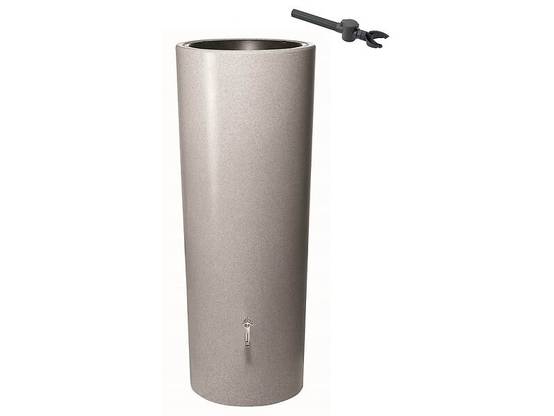 Garantia - Récupérateur d'eau de pluie 350L argent - GRAF - Image 1