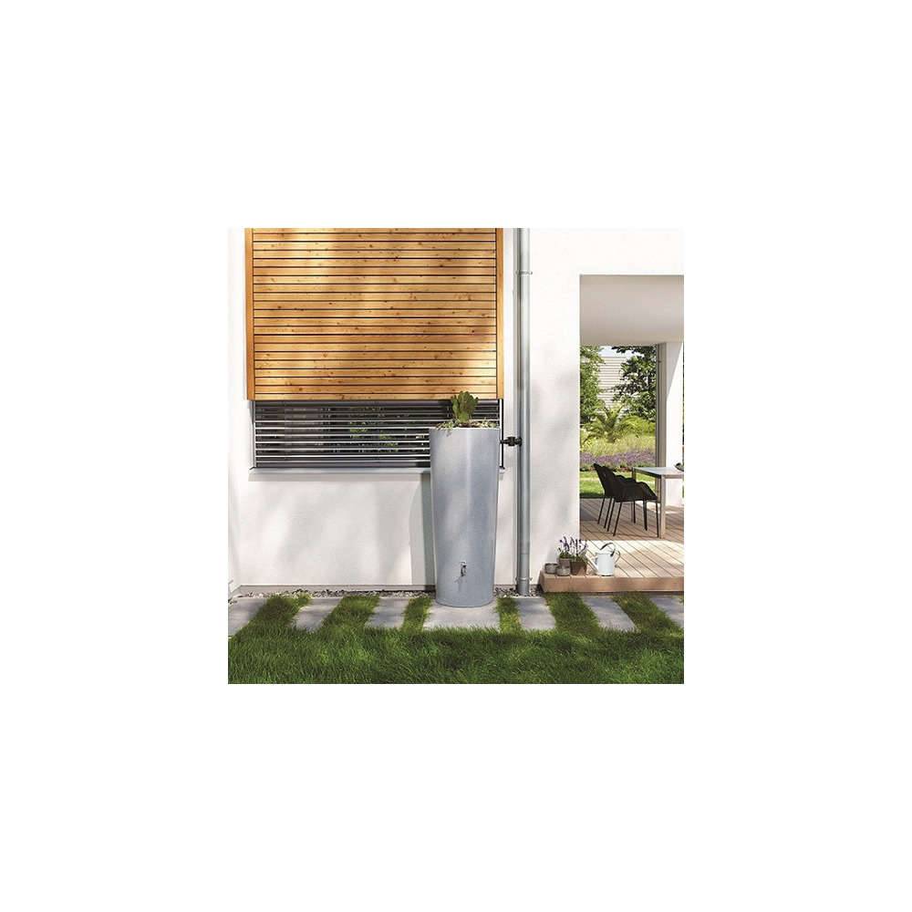 Garantia - Récupérateur d'eau de pluie 350L argent - GRAF - Image 9