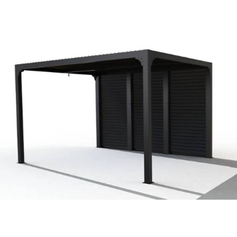 Pergola autoport biocli. Alu Vantelles lat. côté 3m60- 10,80m2 - Image 1
