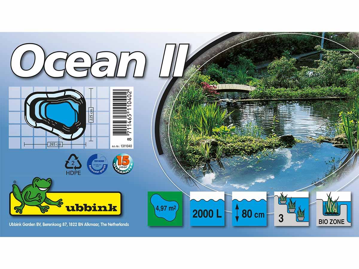 Ubbink - Bassin préformé HDPE Océan II 2000 L - Ubbink - Imagen 10