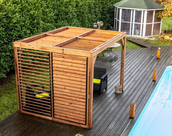 Pergola autoportante bois – HABRITA - Image 7