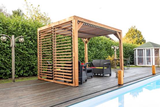 Pergola autoportante bois – HABRITA - Image 11