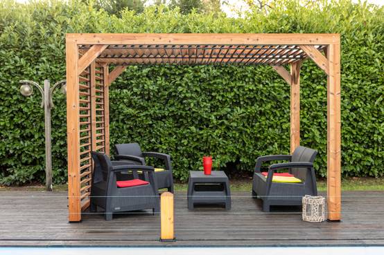 Pergola autoportante bois – HABRITA - Image 9