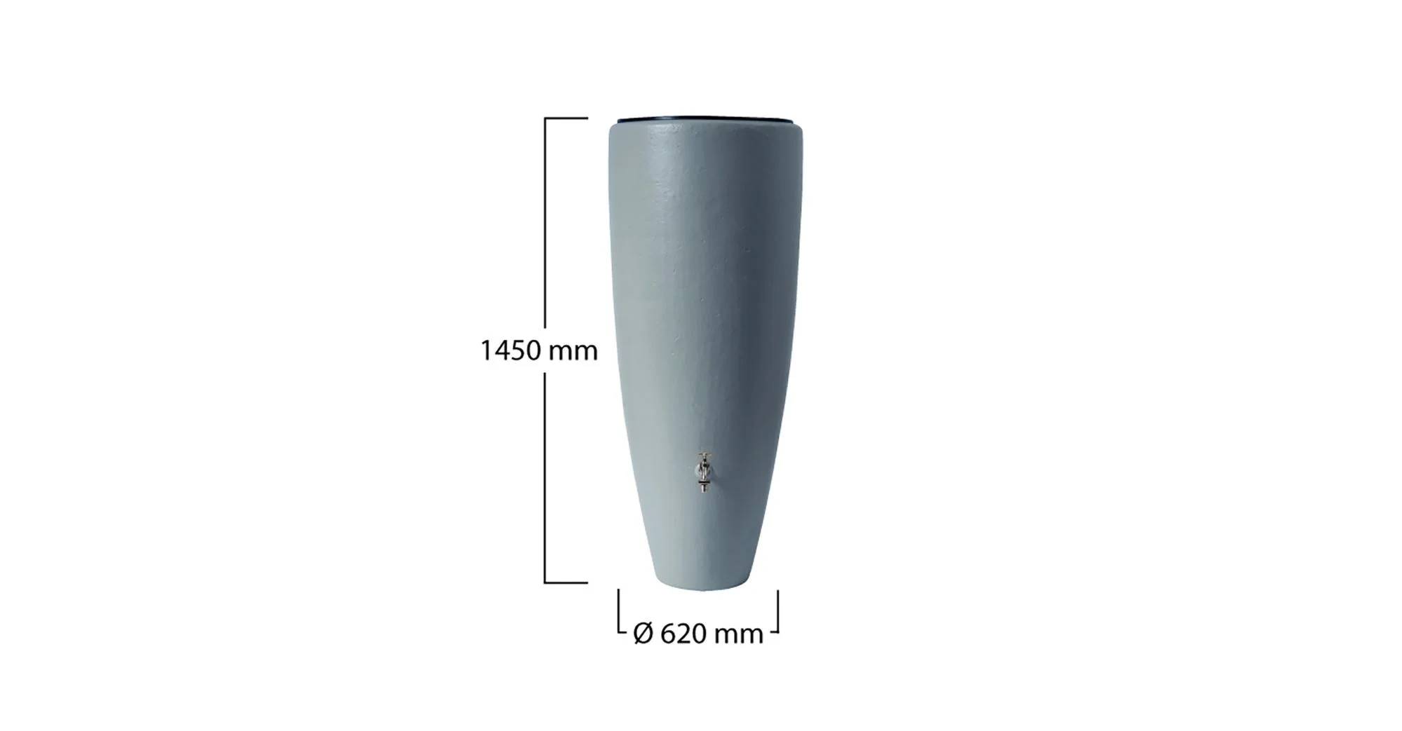 Garantia - Récupérateur d'eau de pluie 300L gris - GARANTIA - Image 5