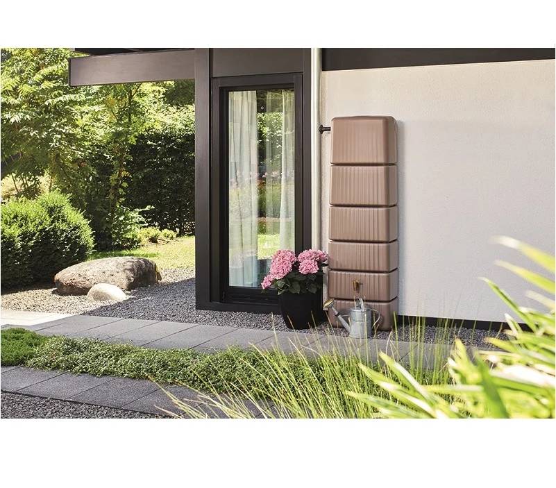 Garantia - Récupérateur d'eau de pluie 300L mural Slim taupe – GARANTIA - Image 4