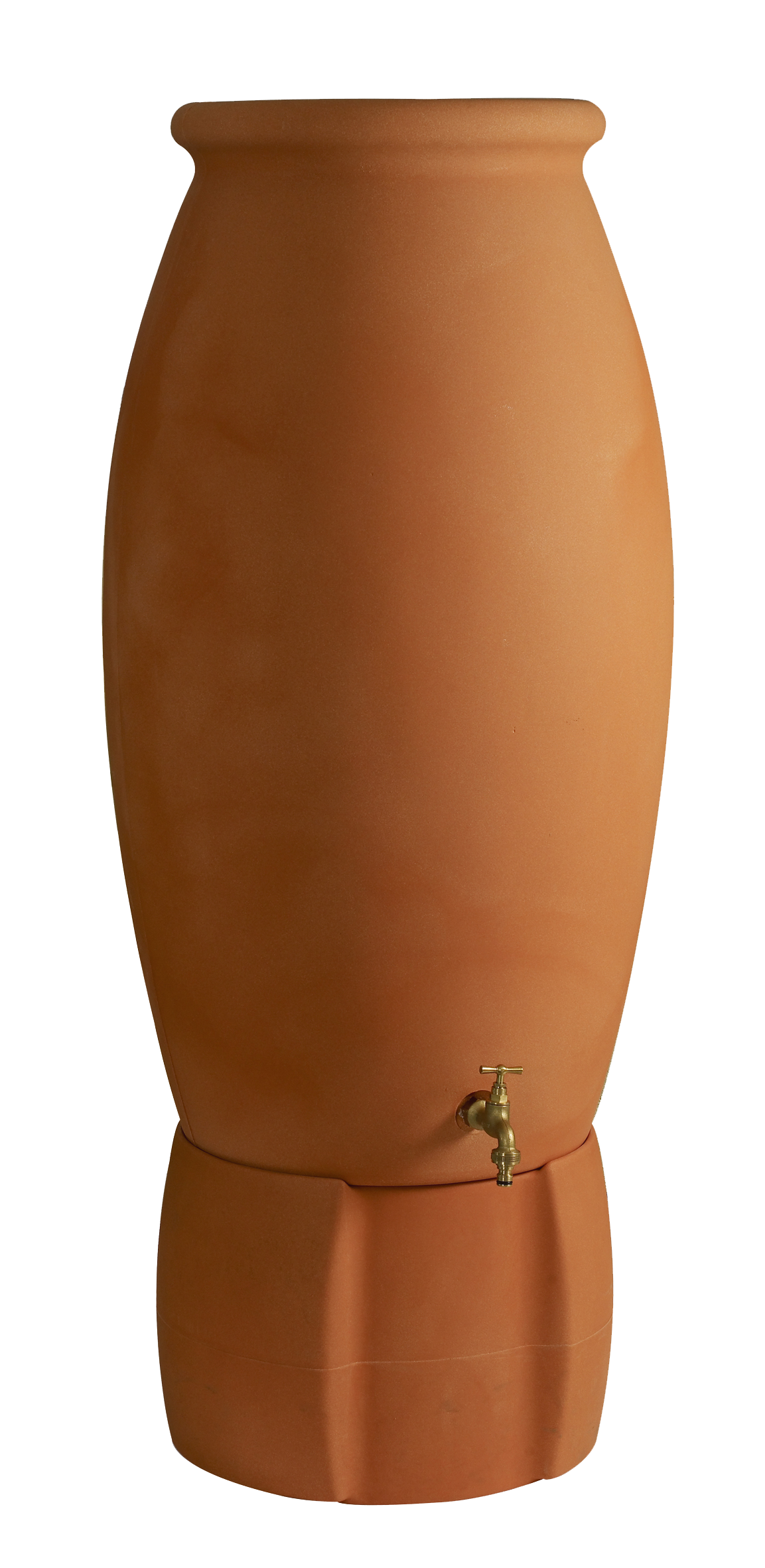 Belli - Récupérateur d'eau de pluie Jarre PE coloris terre cuite 235L Ø 60 x H. 146 cm + accessoires – BELLI - Image 3