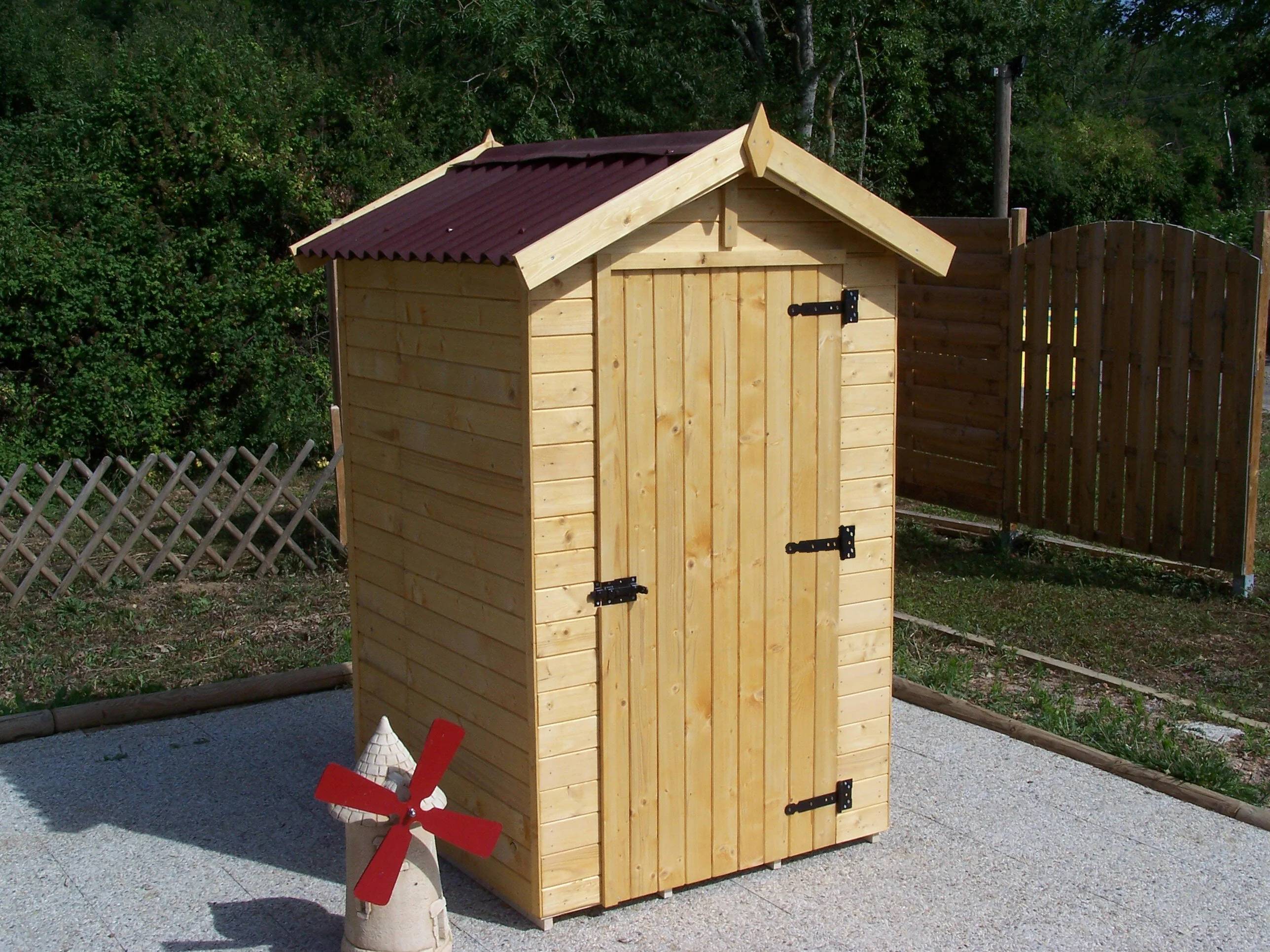 Habrita - Abri de jardin bois 2m² Ep.16 mm - Habrita - Image 10