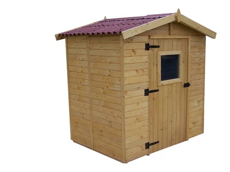 Habrita - Abri de jardin bois avec plancher 3,55m² Ep.16mm – HABRITA - Image 1