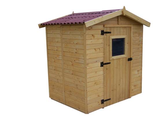 Habrita - Abri de jardin bois avec plancher 3,55m² Ep.16mm – HABRITA - Image 5