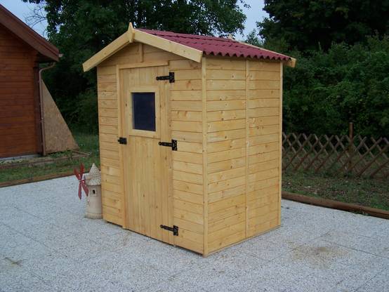 Habrita - Abri de jardin bois avec plancher 3,55m² Ep.16mm – HABRITA - Image 8