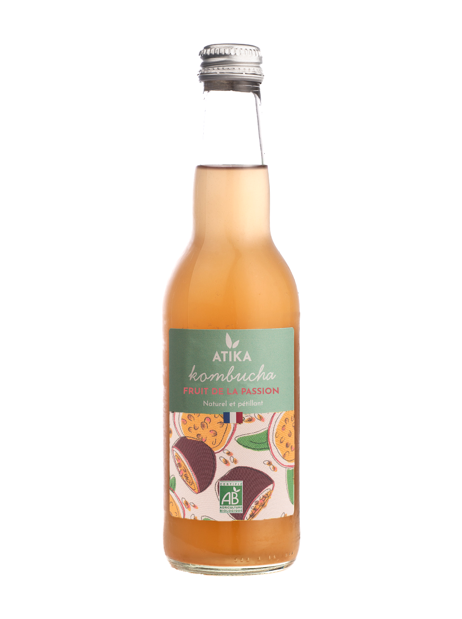 Atika - Kombucha Passion Bio 33cl Atika