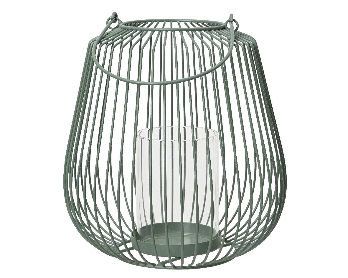 Linterna ELNA Metal Estructura calada 24 x 27 x 29 cm - WESTWING