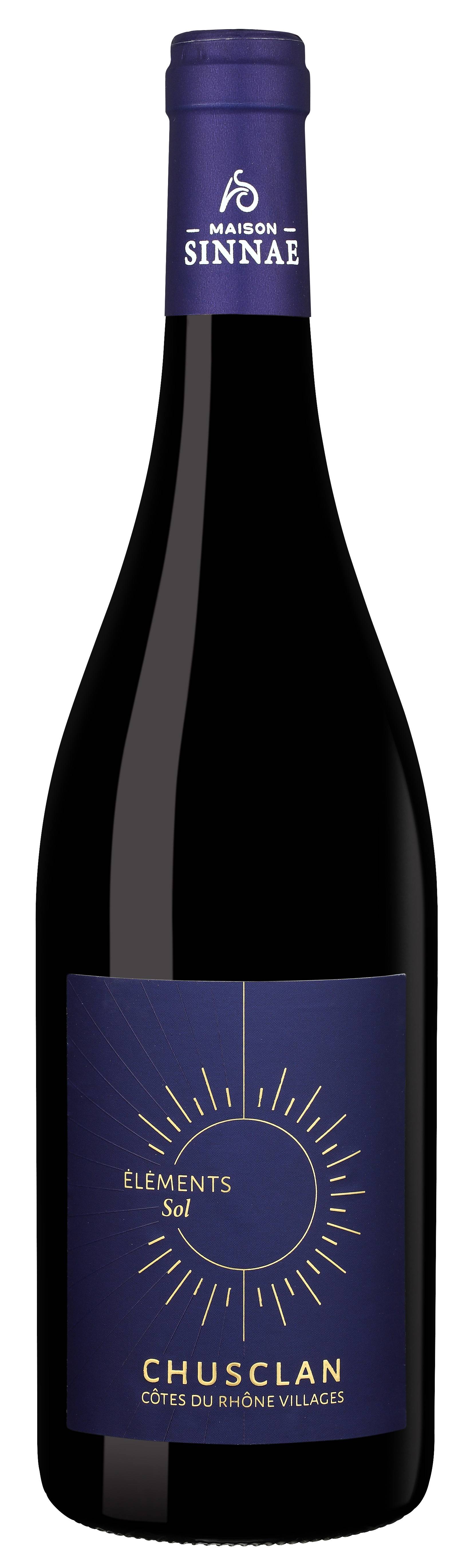Alliance Rhone - AOC CDRV Chusclan Eléments Sol rouge 75 cl - Maison Sinnae