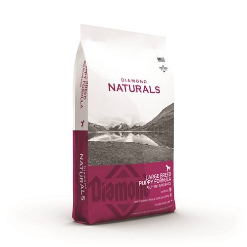 Diamond naturals - Croquettes pour chiot adulte de grande race à l'agneau & riz - sac 15 kg - DIAMOND NATURALS