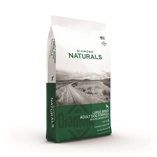 Diamond naturals - Croquettes pour chien adulte de grande race au poulet & riz - sac 15 kg - DIAMOND NATURALS