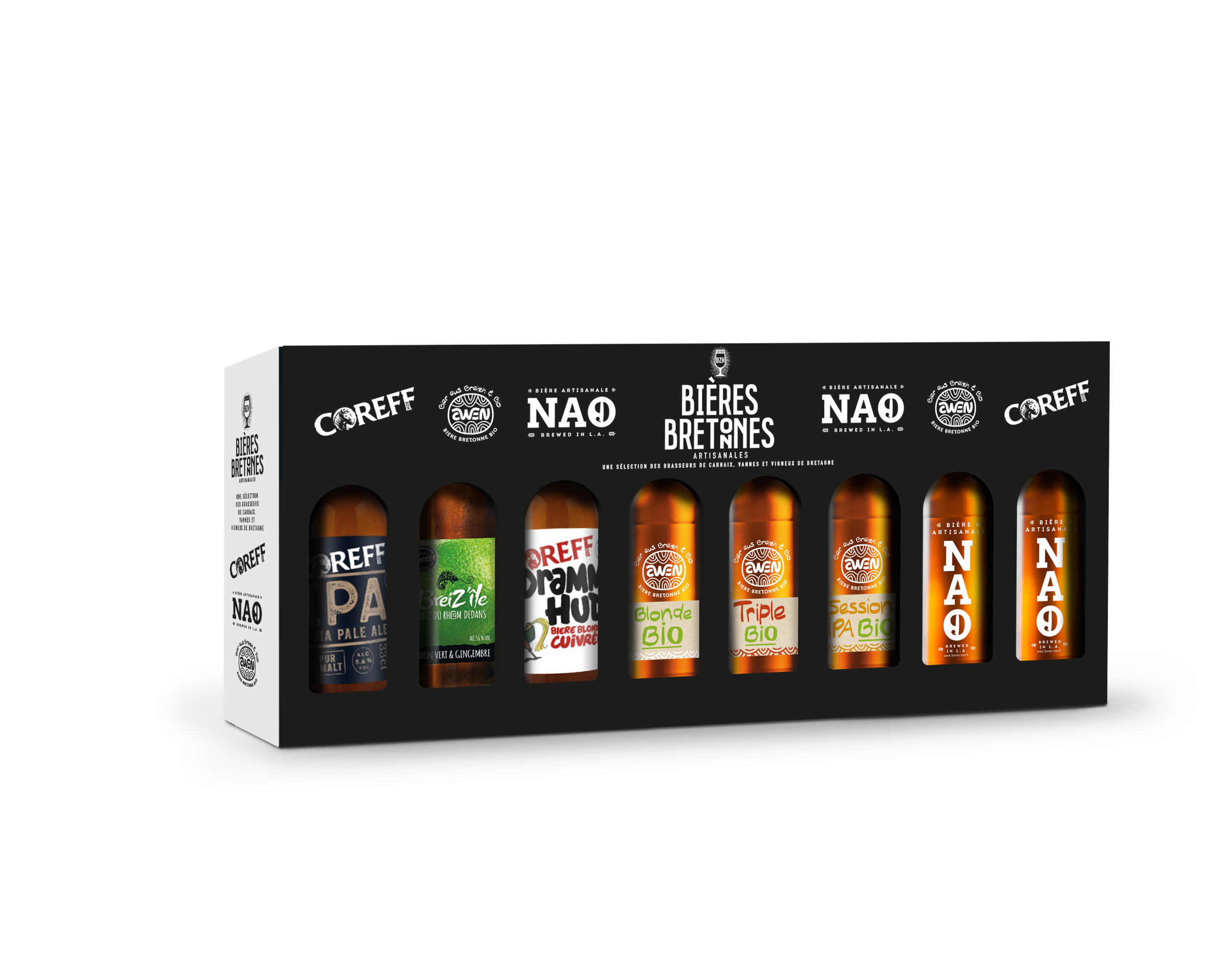 Coreff - Caja de cervezas "Descubrimiento" 8 x 33cl - Coreff