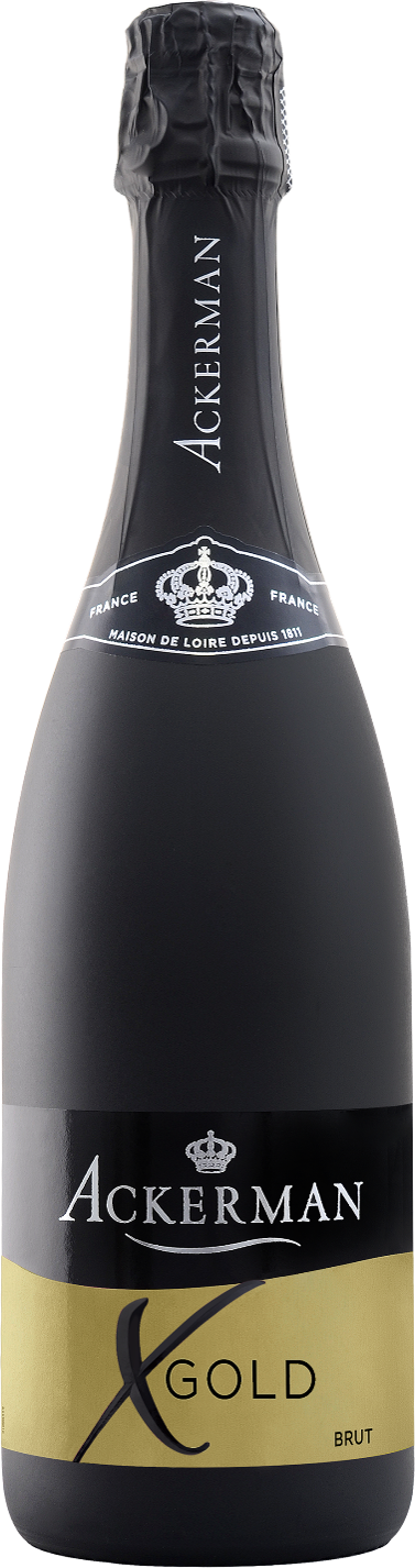 Ackerman X Gold vin effervescent blanc brut 75cl - Orchidees maisons de vin - Imagen 1