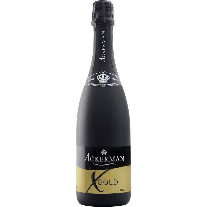 Ackerman X Gold vin effervescent blanc brut 75cl - Orchidees maisons de vin - Imagen 4
