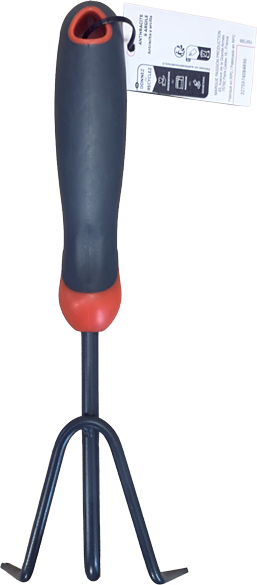 Ecloz - Griffe à fleurs 29,8 cm, en acier bi-matière anthracite - ECLOZ - Imagen 1