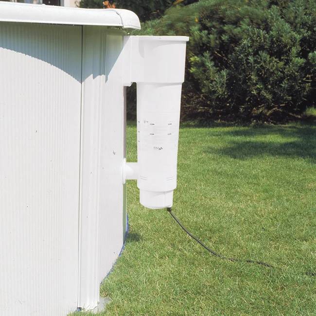 Gré - Piscine hors-sol ovale acier blanc 5,27 x 3,27 H1,22 m – GRE - Image 7