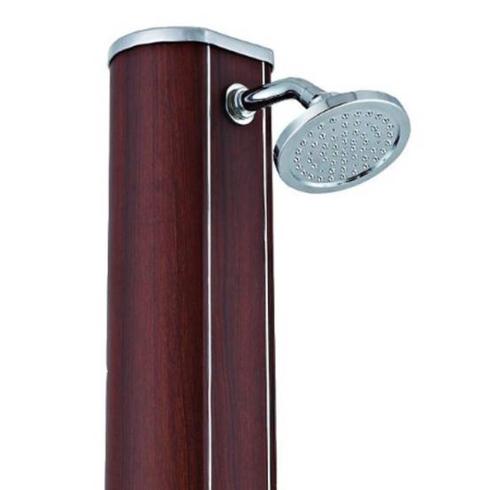 Gré - Douche Solaire Aluminium Aspect Bois - GRÉ - Image 1