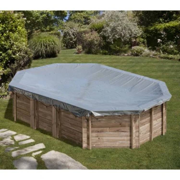 Gré - Bâche hiver pour piscine bois ovale SAFRAN 2 - Gré - Image 8