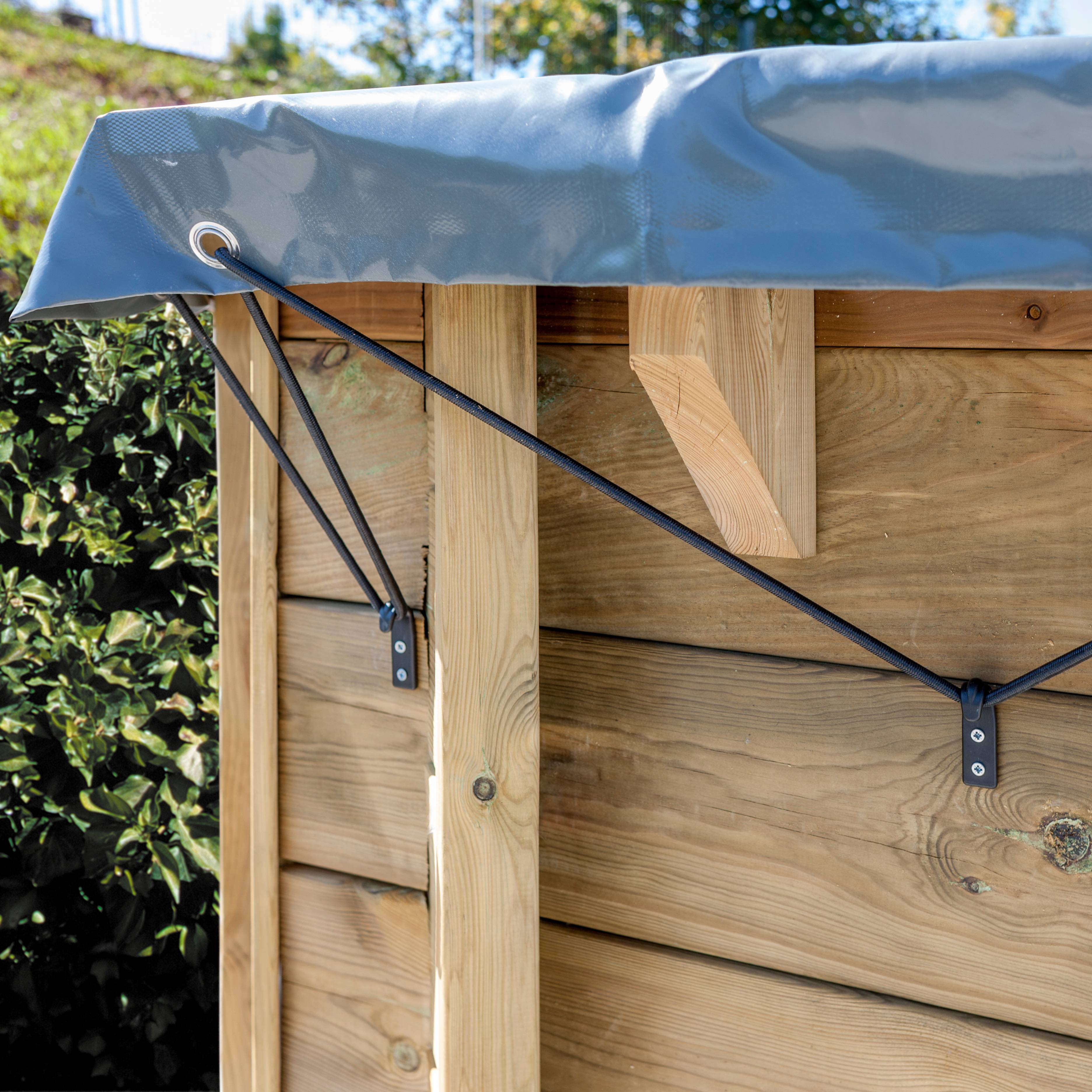 Gré - Bâche hiver pour piscine bois ovale SAFRAN 2 - Gré - Image 7