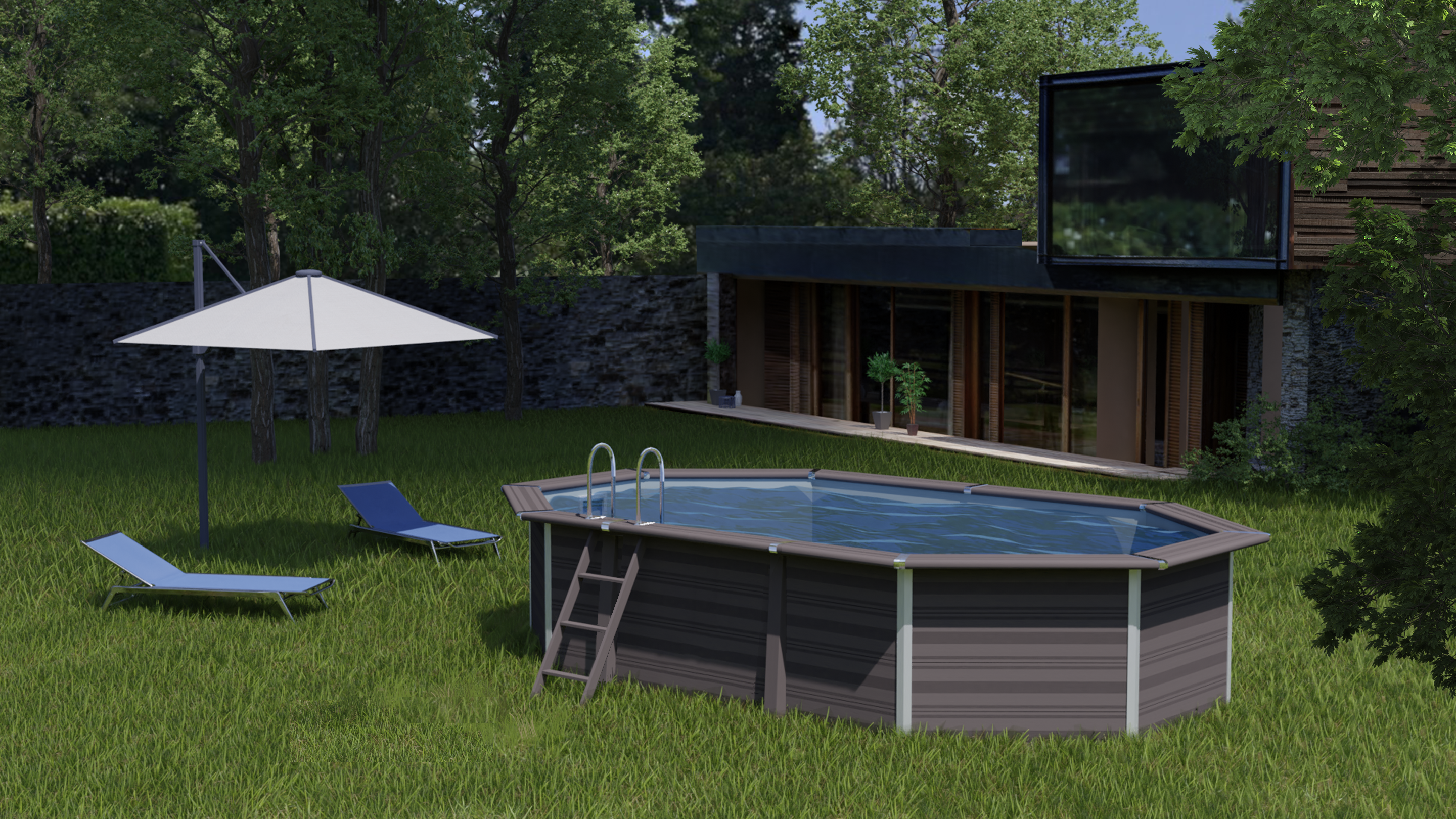 Gré - Piscine ovale composite  - Gré - Image 9
