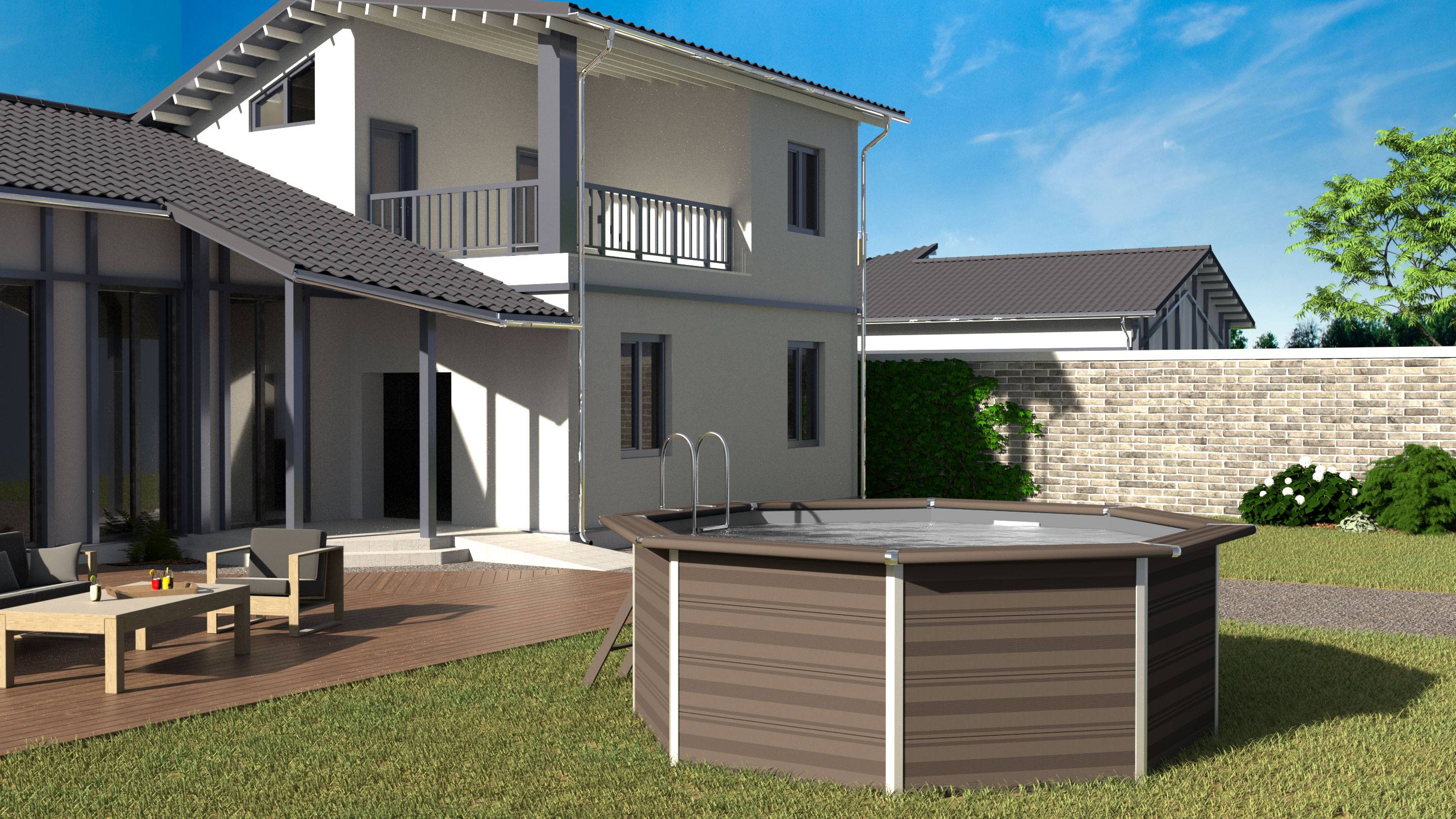 Gré - Piscine ronde composite - Gré - Image 14