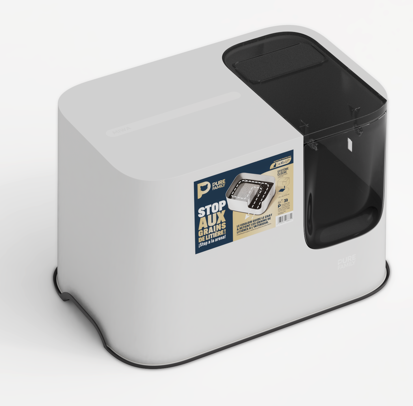 Maison de toilette MIWA - PURE FAMILY - Imagen 6