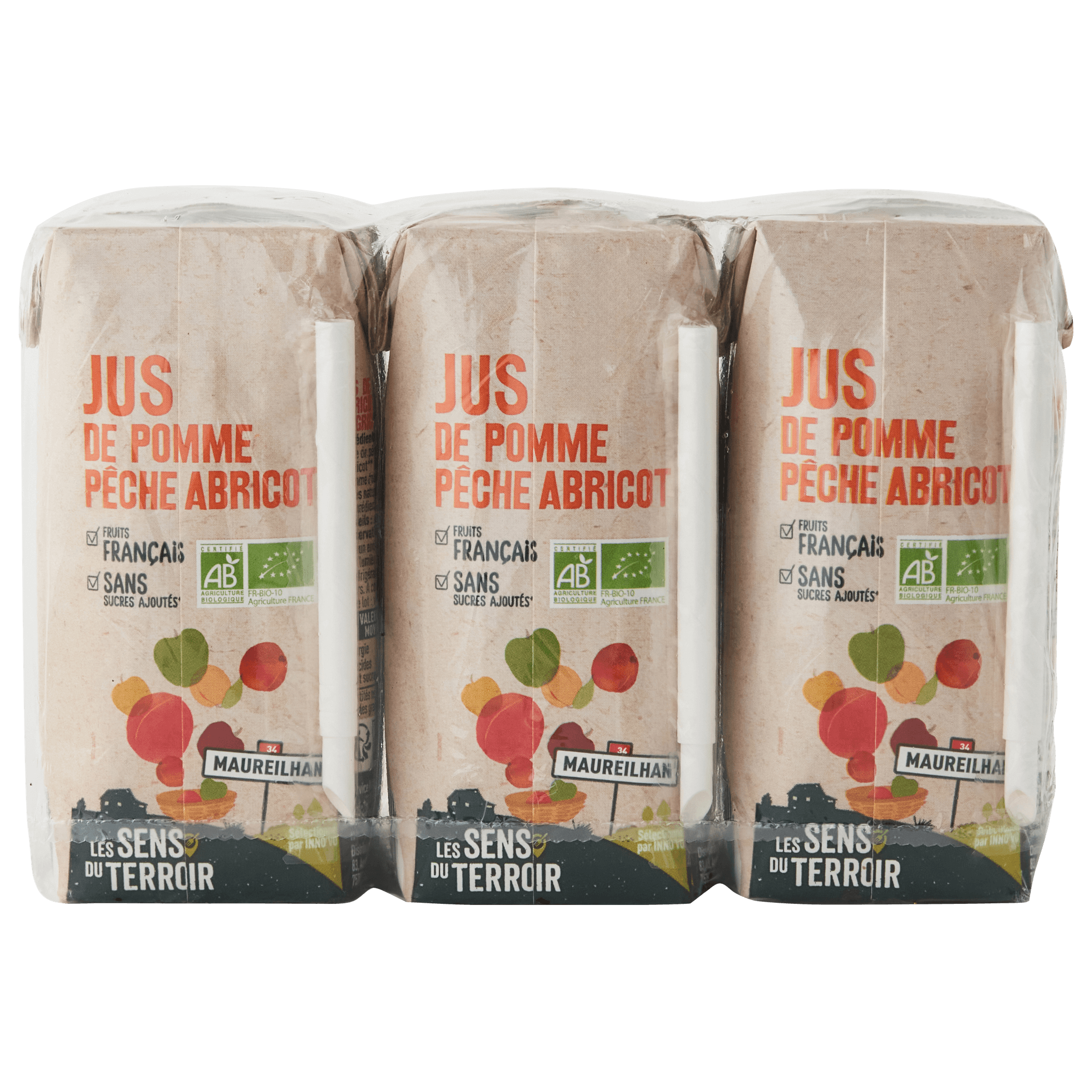 Les Sens du Terroir - Jugo multifrutas BIO 6x20 cl - Les Sens du Terroir