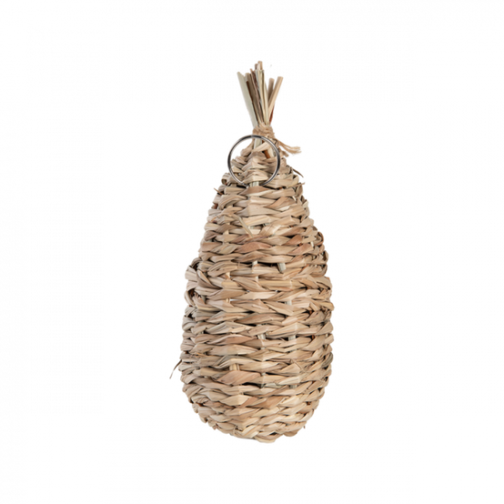 Nichoir Poche Paille Beige 10,3 x 9,8 x 24,3 cm - Image 4