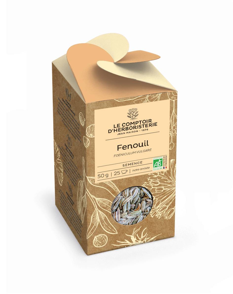 Le Comptoir D'Herboristerie - Fenouil BIO semence 50 g - Le Comptoir d'Herboristerie
