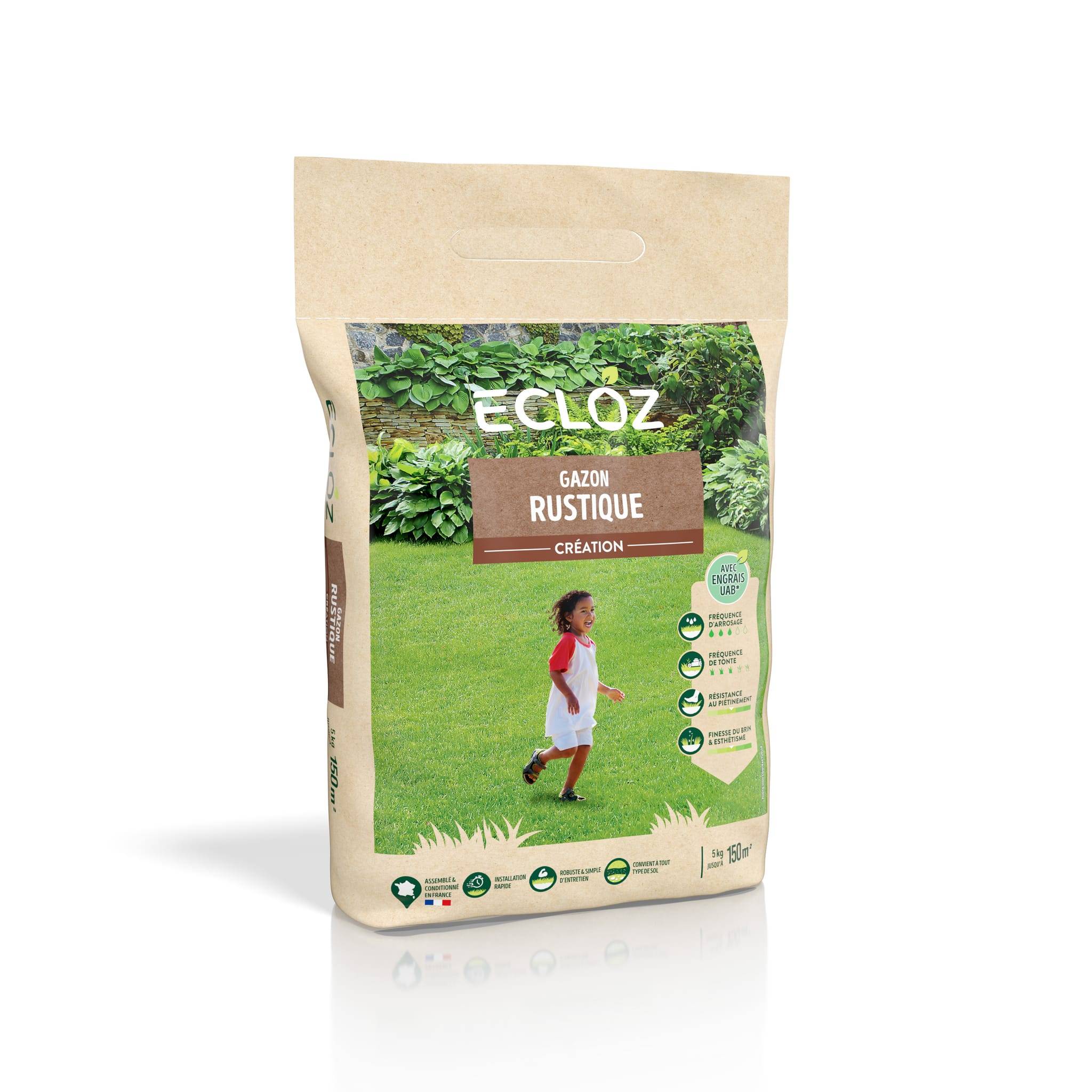 Ecloz - Gazon rustique 5 kg - Image 1