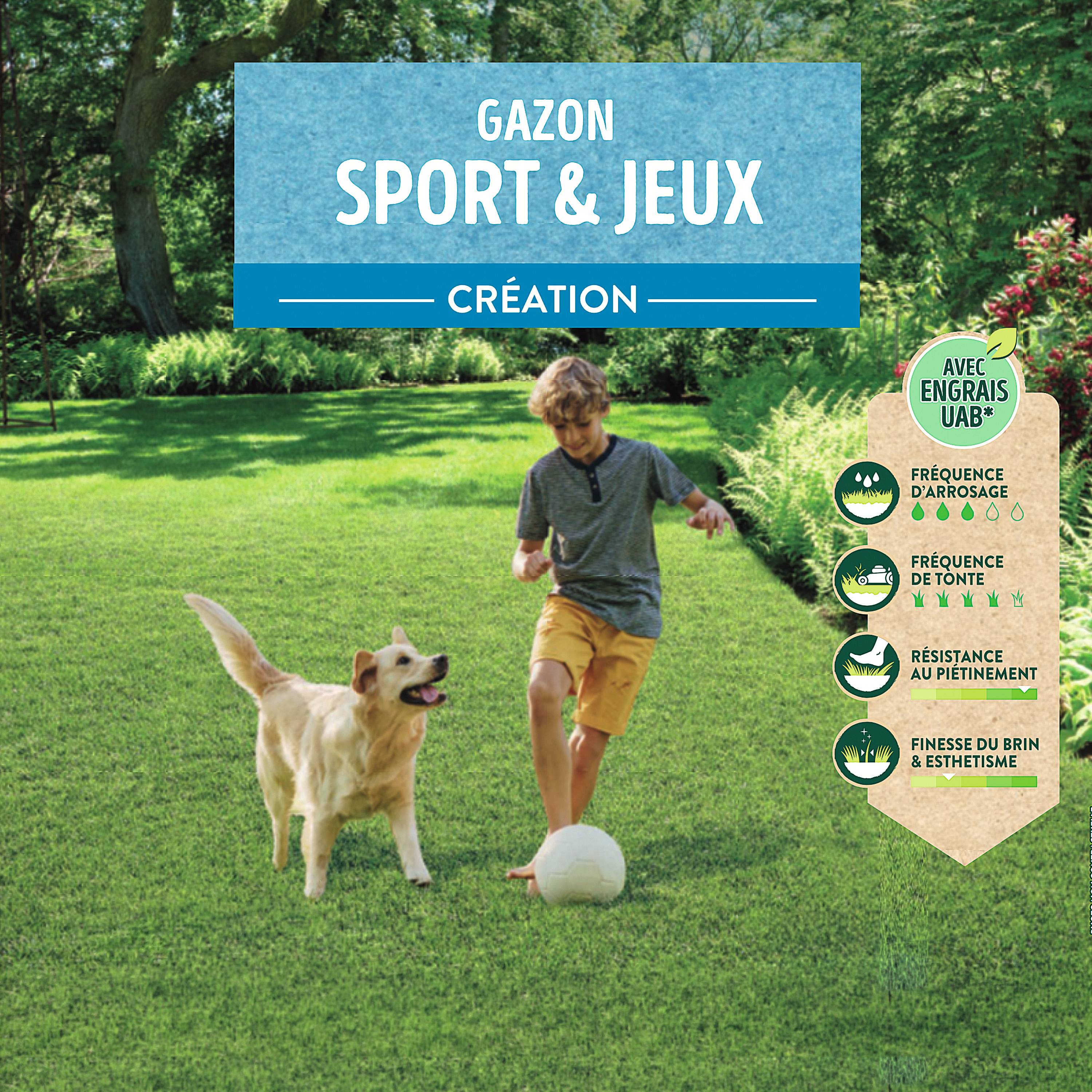 Ecloz - Semences de gazon - Sport & jeux 2,5 kg - ECLOZ - Image 9