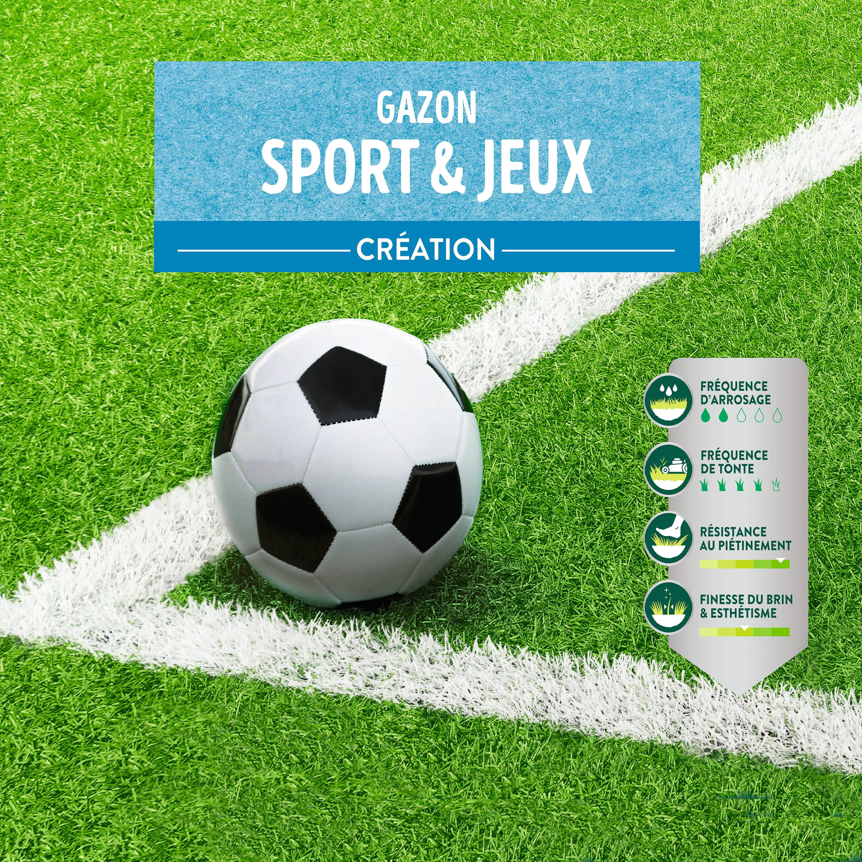 Ecloz - Semences de gazon - Sport & jeux EXPERT 20 kg - ECLOZ - Imagen 7