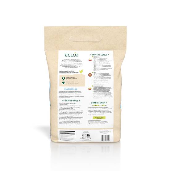 Ecloz - Semences de gazon - Sport & jeux 5 kg - ECLOZ - Image 2