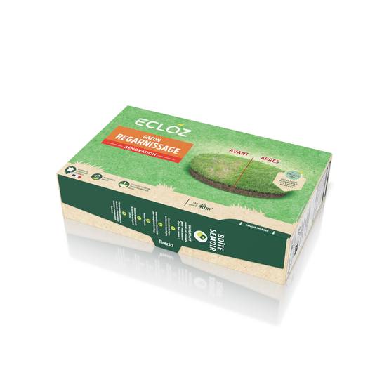 Ecloz - Semences de gazon - Regarnissage 1 kg - ECLOZ - Image 4