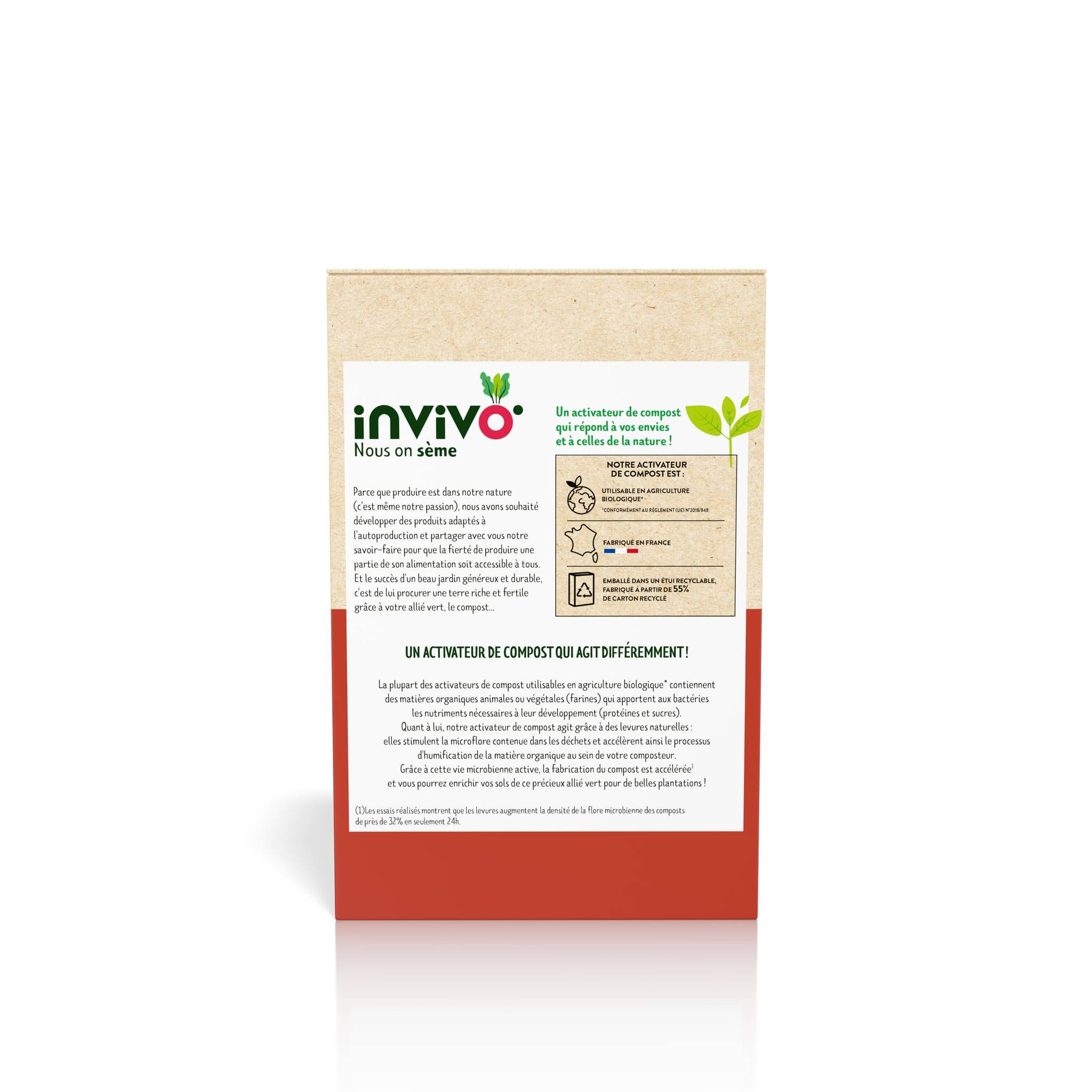 Invivo Nous On Sème - Activateur de compost boite de 2kg - Invivo Nous on sème - Image 4