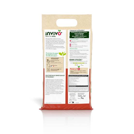Invivo Nous On Sème - Activateur de compost boite de 5kg - Invivo Nous on sème - Image 2