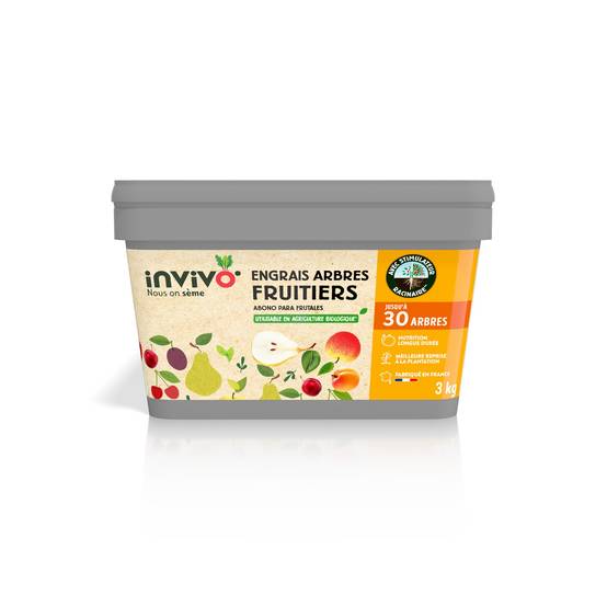 Invivo Nous On Sème - Engrais Arbres fruitiers Seau 3kg - INVIVO Nous on sème - Image 2