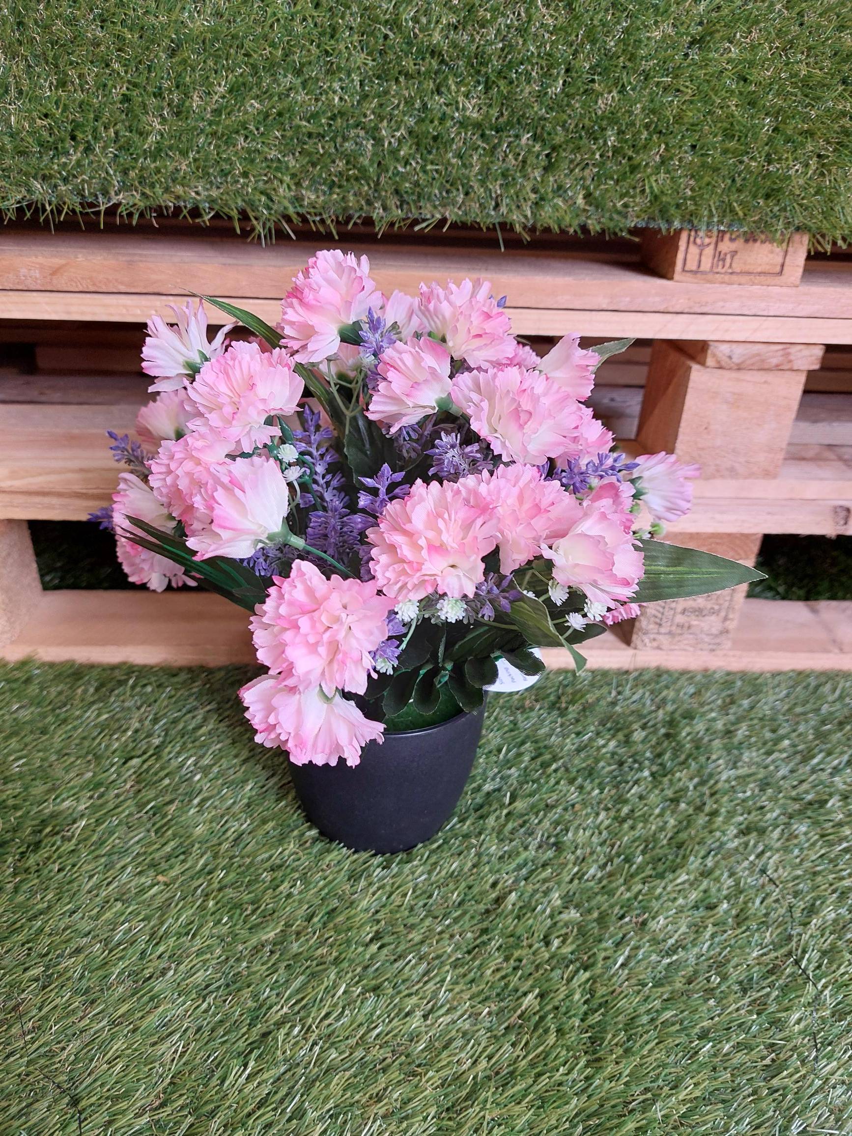 Ecloz - Ecloz - Composition Huguette Rose, hauteur 30 cm