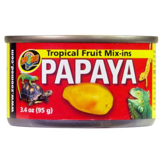 Mélange de fruits tropicaux papaye pour reptiles, tortues L.7.62 cm l.7.62 cm H.10.16 cm - Zolux