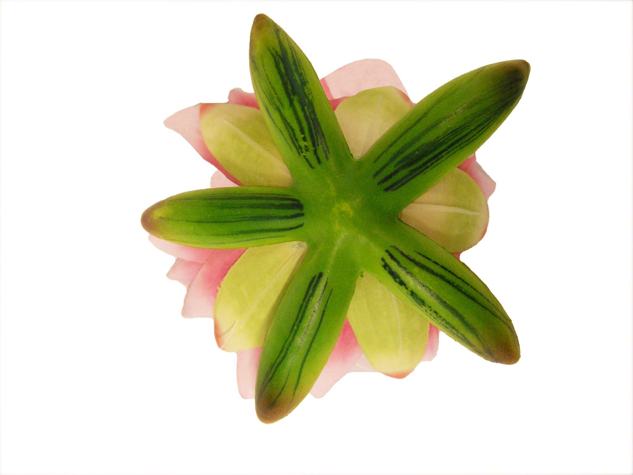 Nenúfar decorativo plástico rosa Ø 16 cm – UBBINK - Imagen 2