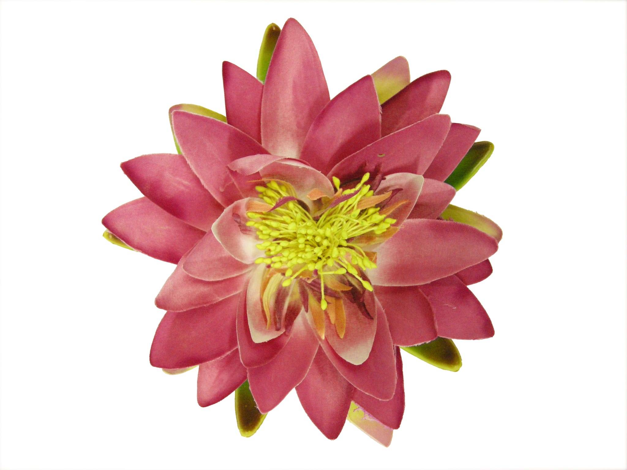 Nenúfar decorativo plástico violeta Ø 14 cm - UBBINK - Imagen 2