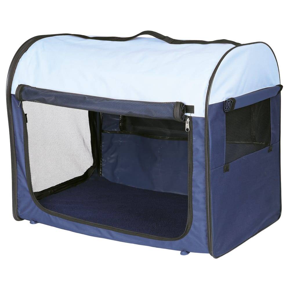 Transport souple pour chien polyester bleu L.40 cm H.30 cm P.30 cm - Trixie - Imagen 1