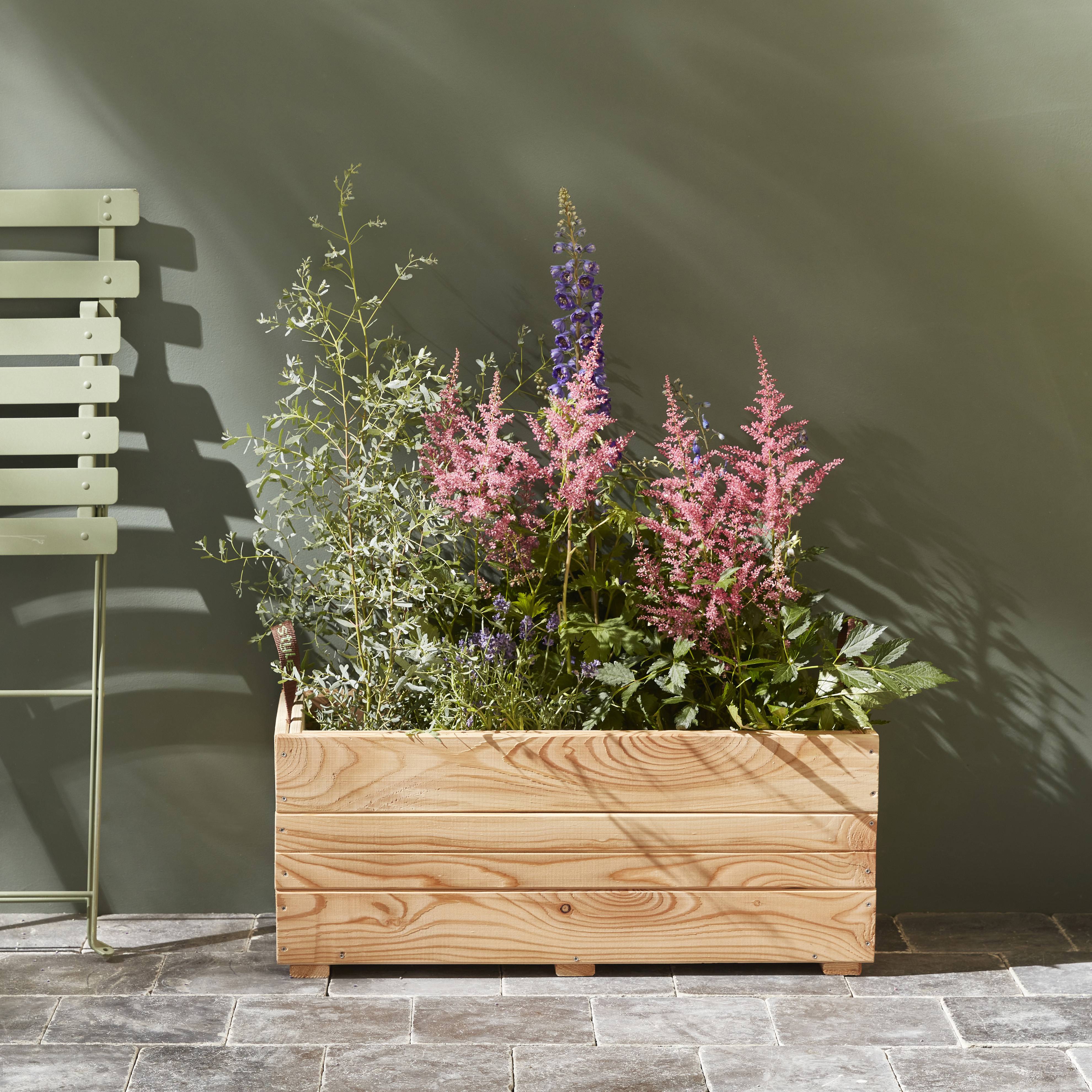 Cerland - Jardinière Bac Rectangulaire Mélèze - Cerland - Imagen 1