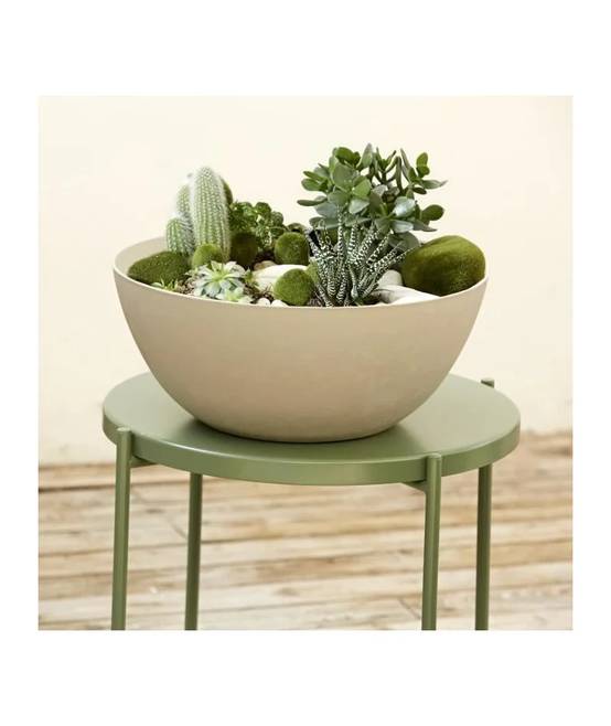 Coupe Elément 40 calcaire Ø38,9 x H 16,4 cm 13L – POETIC - Image 2
