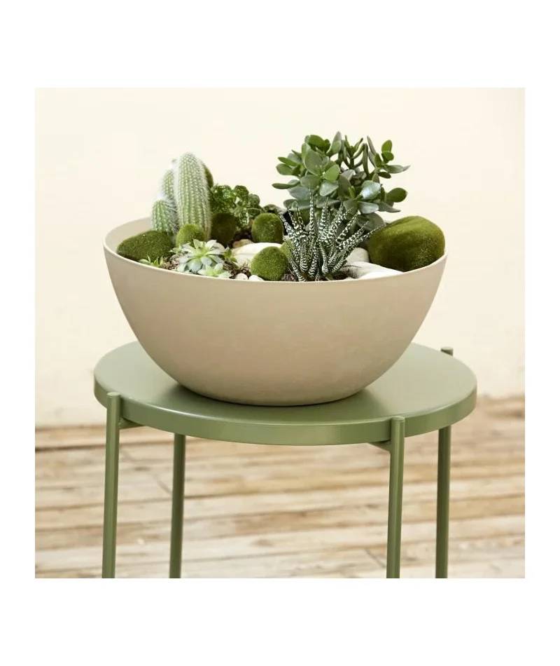 Coupe Elément 40 calcaire Ø38,9 x H 16,4 cm 13L – POETIC - Image 2