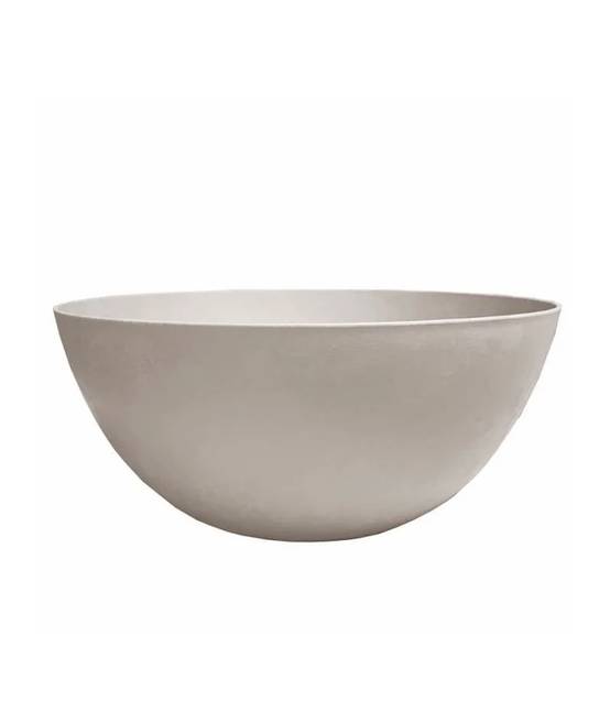 Coupe Elément 40 calcaire Ø38,9 x H 16,4 cm 13L – POETIC - Image 1